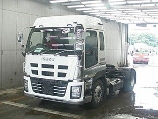 EURO IV ISUZU Used Truck Truck 350 Hp قوة المحرك 6175x2496x3350mm