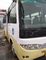 22 مقعدًا Zhongtong Used Mini Bus 18000 Mileage مع كفاءة استهلاك الوقود بشكل جيد
